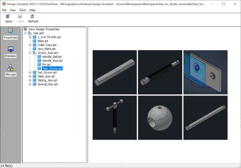 Design Machine Add On Inventor Design Assistant - Micrographics