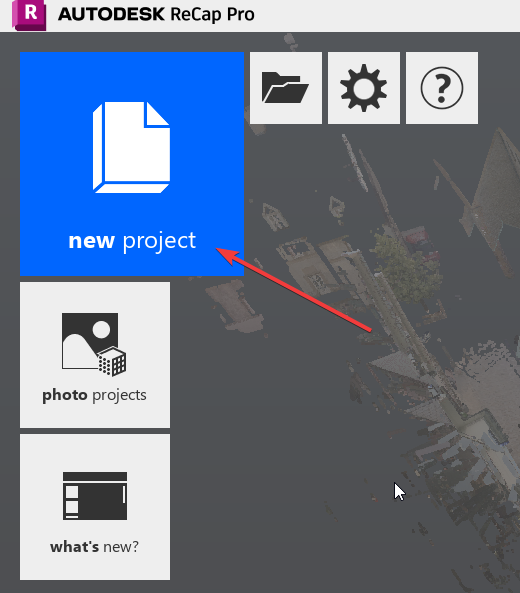 Publish Point Cloud  ACC Docs - 03 - New Project