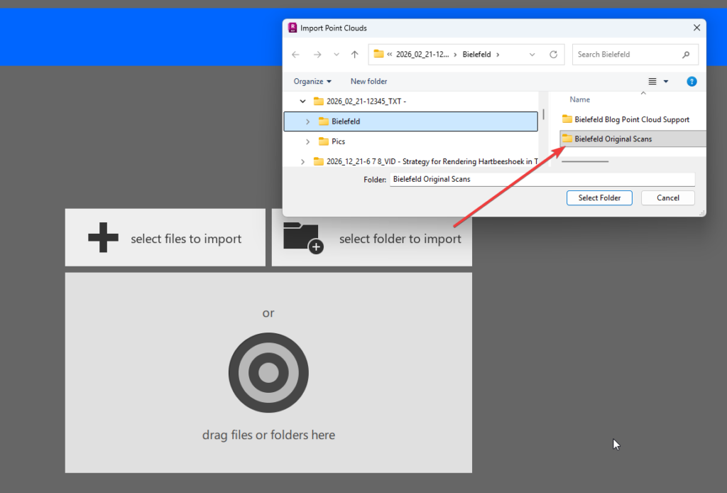 Publish Point Cloud  ACC Docs - 06 - Import Folder of Scans