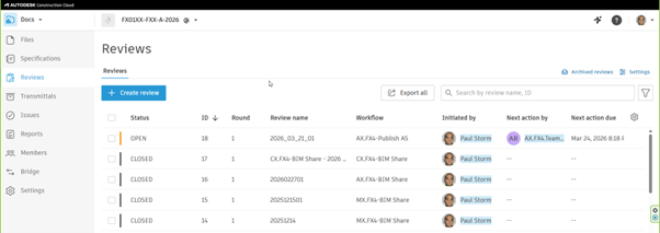 11 - Running Civil Projects in the Cloud with BIM Collaborate Pro - Design Review Asignment