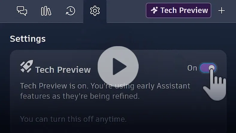 Autodesk Assistant Tech Preview