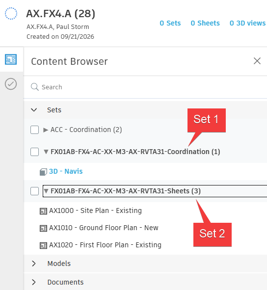 Autodesk Forma Idea - Exclude Revit Publish Sets from Package Models - 11 - Package Set Visibility