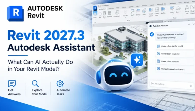 Revit 2027.3 Autodesk Assistant: What Can AI Actually Do in Your Revit Model?